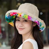 酷奇帽子帽可折叠帽子女夏天双面渔夫帽盆帽韩版太阳帽女士沙滩帽