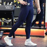 墨立方 EnergySport 男士速干健身裤 肌肉紧身裤 弹力裤 运动长裤