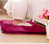 清仓特价加厚丝毛客厅地毯卧室走廊沙发茶几阳台门垫拍照纯色定做