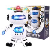 包邮劲风炫舞者电动跳舞机器人360度旋转音乐灯光 益智 儿童玩具