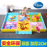 迪士尼宝宝爬行垫拼接拼图加厚婴儿爬爬垫儿童防潮垫游戏泡沫地垫