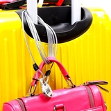 箱锁钢丝密码锁旅行防盗锁绳行李箱锁背包密码锁户外晾衣绳锁拉杆