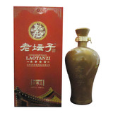 牡丹江老坛子 四星白酒 浓香型38度一斤 高档礼盒陶瓷瓶