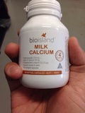 现货澳洲BIO ISLAND 婴幼儿全天然牛乳提取液态纯乳钙90粒