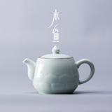 创意特价景德镇雕刻影青瓷龙泉手工茶壶茶杯陶瓷单小杯子功夫茶具