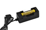 26650/18650锂电池充电器单槽强光手电筒智能充电器座充包邮