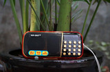 正品SAST/先科ZK-813插卡充电小音响 闹钟收音机MP3播放数字点歌