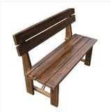 简约田园风格实木沙发松木椅实木长椅木质扶手靠背阳台长椅公园椅