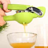 纳川 手动便携榨汁机 简易家用手压橙子柠檬果汁不锈钢水果榨汁器