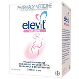 澳洲原装 Elevit爱维乐女士备孕，孕期，哺乳期孕妇综合维生素100