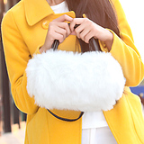 包包2016冬季韩版新款潮女包手拿包手提包单肩包斜挎毛毛绒小包包