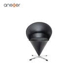 ansuner创意设计师家具 cone chair/锥形椅 羊绒布艺术摄影沙发椅