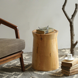 新款包邮 简约时尚角几 沙发边几木桩凳全实木床头柜 创意小茶几