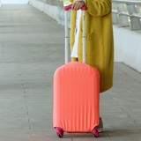 布料拉杆箱保护套 旅行箱加厚防尘罩 行李箱套纯色弹力