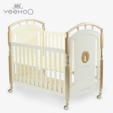 YEEHOO/英氏专柜正品 金色豪床婴儿床睡床0-6岁儿童床 166021