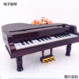 高档仿真钢琴可弹奏 早教迷你小钢琴电子琴 婴幼儿童乐器音乐玩具