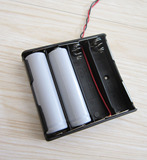 DIY四节4节18650锂电池盒电池夹座并联供电系统移动电源充电宝
