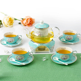 耐热玻璃茶具套装陶瓷花茶壶加热煮花草水果下午茶杯欧式花茶茶具