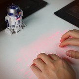 正品授权星球大战蓝牙激光键盘R2-D2 机器人虚拟投影键盘创意礼物