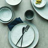 朵颐欧式创意餐厅复古碗碟餐具米饭碗碗碟套装家用个性陶瓷盘子