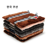 特！出口韩国家居毛绒卡通椅子坐垫 可爱汽车座垫沙发垫办公室