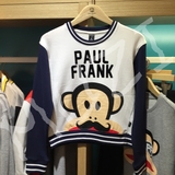 Paulfrank大嘴猴正品专柜代购女式圆领套头卫衣PFATT 161206 W