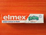 德国原装进口代购elmex专业儿童换牙牙膏6-12岁 含氟预防龋齿75ml