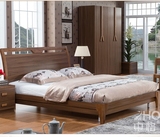 1.5/1.8米实木床 双人床标准排骨架 气动高箱床简约中式卧室家具