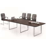 长沙办公家具大小型会议桌板式长桌办公桌椅组合培训桌洽谈桌条形