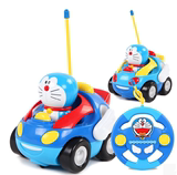 哆啦A梦机器猫电动遥控卡通赛车模型儿童益智灯光音乐玩具梦幻Q版