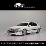 1:18 OTTO 标志PEUGEOT 406 出租车Taxi 1998 汽车模型