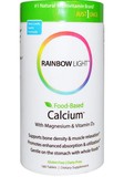 现货到 美国Rainbow Light 黄金食物基础碱性纯天然钙片备孕男宝
