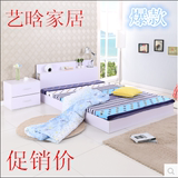 包邮特价 板式床 现代简约储物床 榻榻米床 日式韩式床 1.5 1.8床