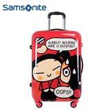 Samsonite/新秀丽41S拉杆箱 专柜正品中国娃娃行李箱 时尚红标轻