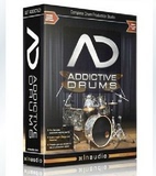 鼓音源原版add Addictive Drums1.5.7+MIDI LOOP+2套教程+7套扩展
