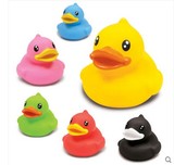 香港潮牌b.duck小黄鸭浮水鸭儿童洗澡戏水玩具bduck大黄鸭子摆件
