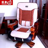 班椅专用坐垫带靠背亚麻椅垫布兜新品四季椅垫办公室老板椅坐垫大