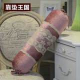 韩式可爱糖果枕头套不含芯 圆形抱枕圆柱形靠垫含芯 可拆洗包邮