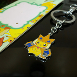 新款宠物小精灵神奇宝贝皮卡丘钥匙扣 Pikachu卡通周边挂件礼物