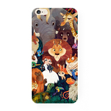 欧美动漫 可爱动物苹果6s iphone6s plus5s原创手机壳全包tpu软套
