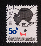 捷克斯洛伐克信销邮票 1989年 电影艺术家演员 卓别林诞辰百年1全