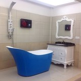 正品特价亚克力浴缸直销进口亚克力浴缸高档独立式浴缸浴盆1.7米
