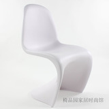 时尚S椅艺术设计椅 创意潘东椅子 宜家亚克力餐椅 客厅休闲椅子