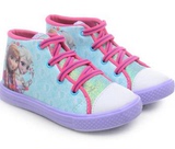 巴西代购 Disney Frozen 女童迪士尼冰雪奇缘安娜艾莎运动鞋