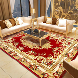 欧式简约现代 纯手工羊毛质感地毯 客厅茶几沙发卧室 混纺大地垫
