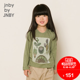 jnby by JNBY江南布衣童装男女童印花全棉长袖T恤  舒适1F161201