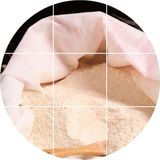 农家石磨全麦粉 10斤面粉 面包馒头粉通用面粉麸皮小麦粉烘焙原料