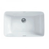法恩莎卫浴台下盆 陶瓷 洗脸盆阳台卫生间嵌入式方形洗手池FP4623