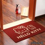 kitty蹭土进门口吸水防滑地垫玄关入户门厅卡通卧室客厅地毯门垫