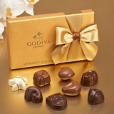 美国进口高迪瓦 Godiva 歌帝梵 金装巧克力礼盒8颗96g 包邮